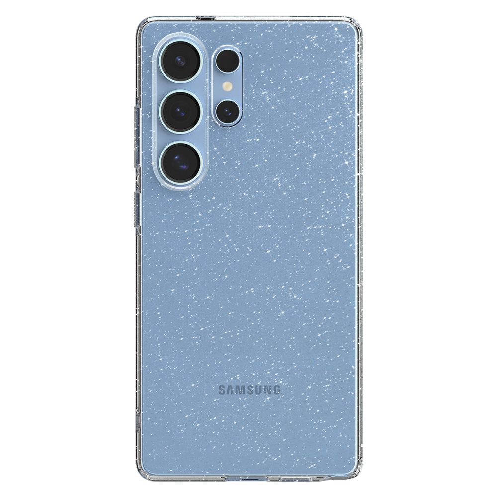 Custodia per Samsung Galaxy S25 Ultra S938, Spigen, Liquid Crystal Glitter, Trasparente ACS08950