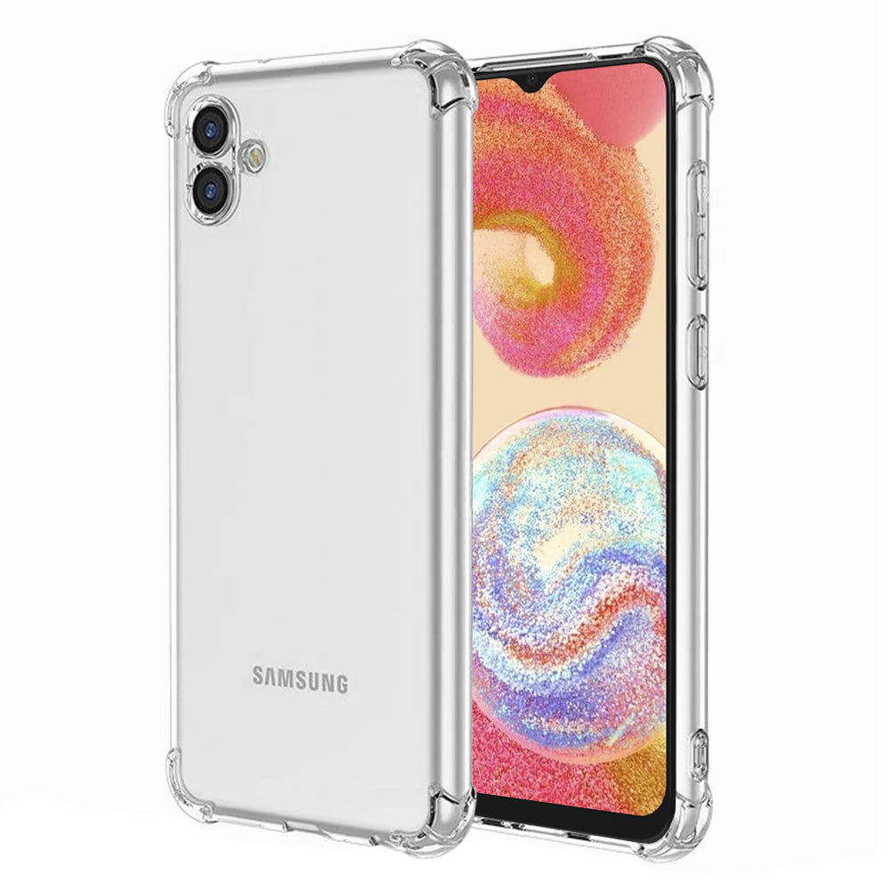 Coque pour Samsung Galaxy A04e A042 / M04 M045, Techsuit, Antichoc Claire, Transparente
