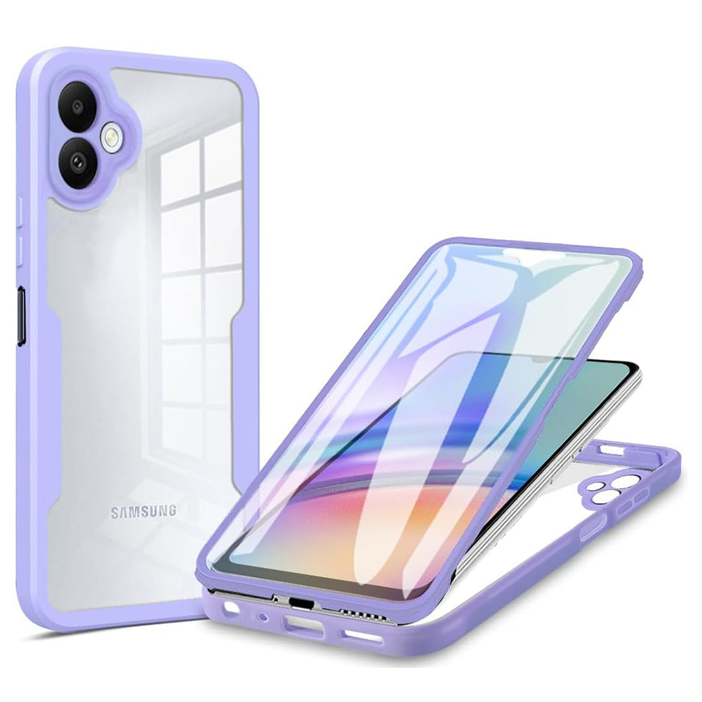 Custodia per Samsung Galaxy A05 A055, Techsuit, ColorVerse 360, Viola