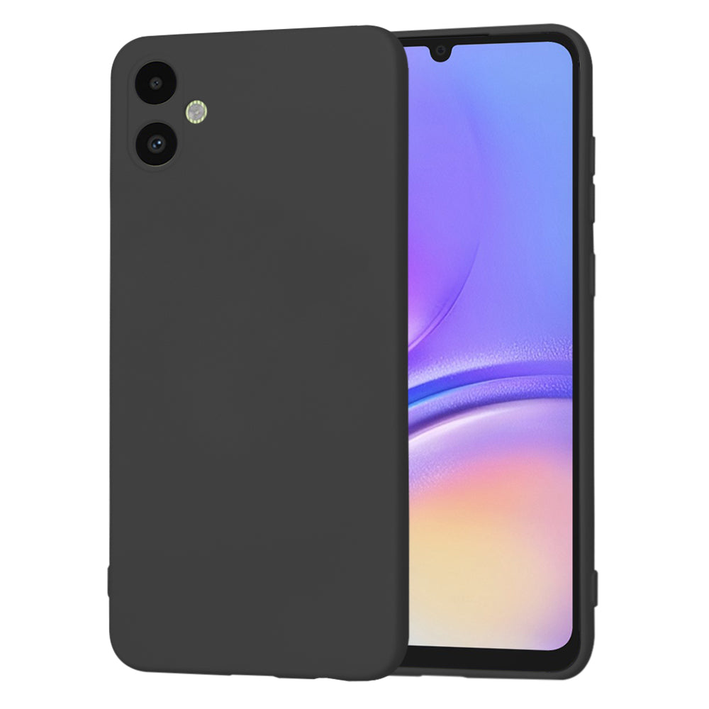 Custodia per Samsung Galaxy A05 A055, Techsuit, SoftFlex, Nera