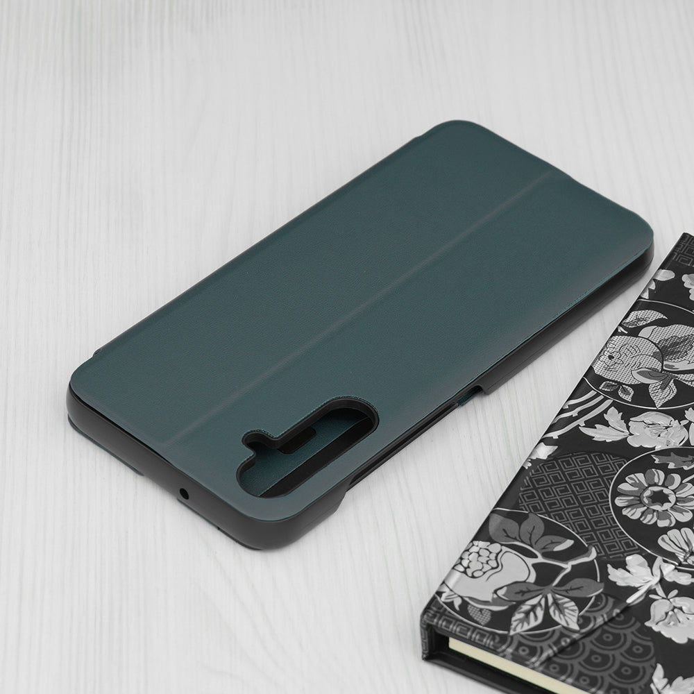 Custodia per Samsung Galaxy A05s A057, Techsuit, eFold, Verde
