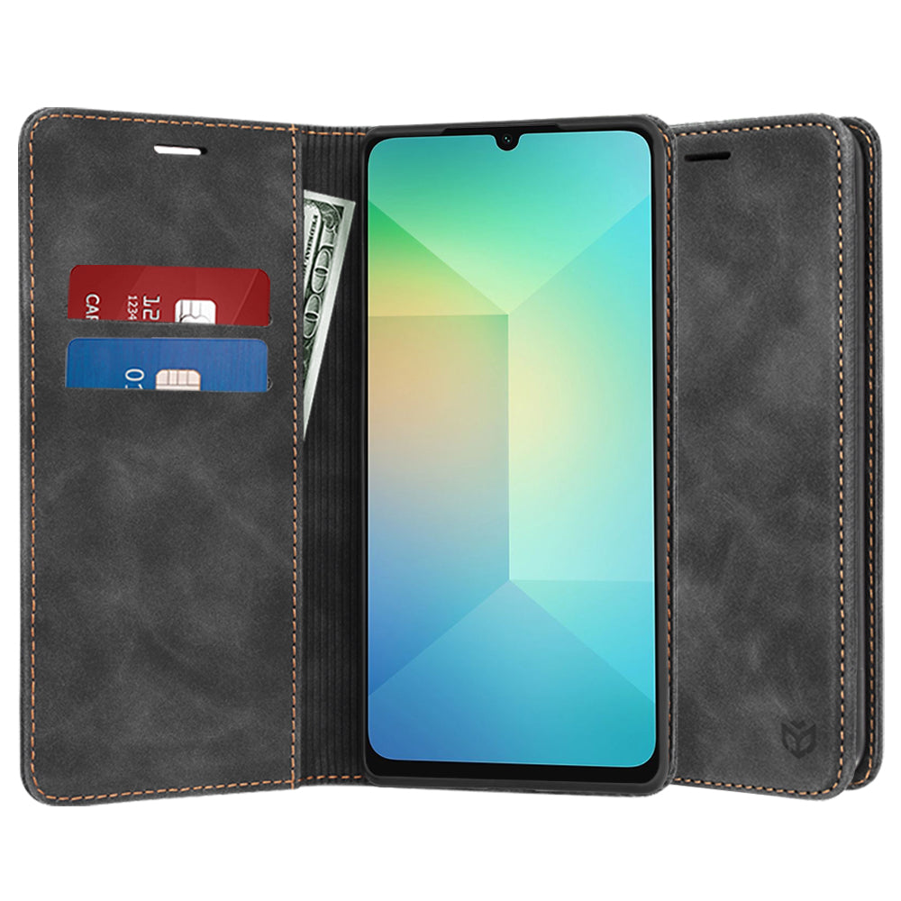 Custodia per Samsung Galaxy A06 A065, Techsuit, Confy, Nera