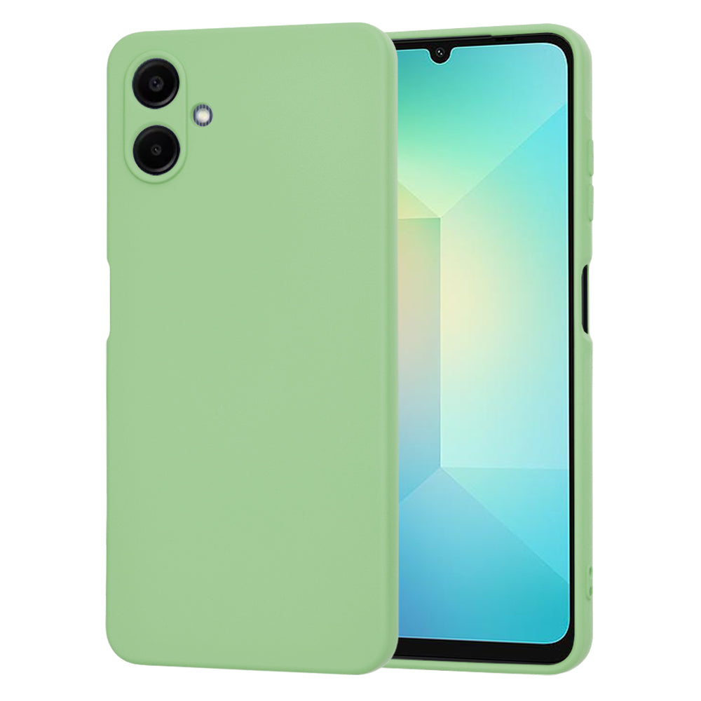 Custodia per Samsung Galaxy A06 A065, Techsuit, SoftFlex, Verde Chiaro
