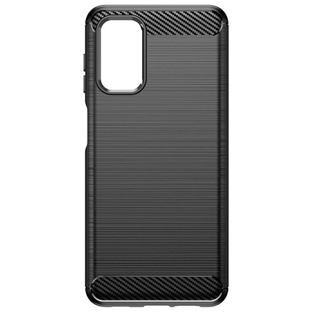 Custodia per Samsung Galaxy A13 A135, Techsuit, Carbonio, Nera
