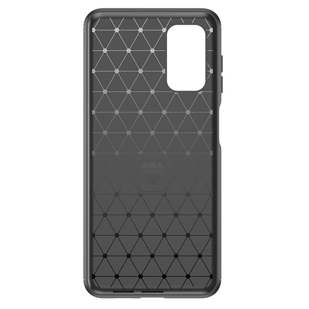 Custodia per Samsung Galaxy A13 A135, Techsuit, Carbonio, Nera
