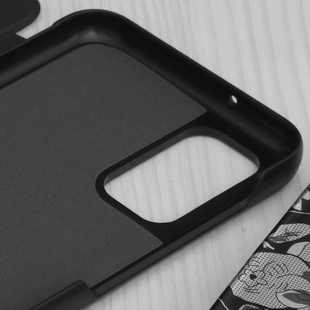 Custodia per Samsung Galaxy A13 A135, Techsuit, eFold, Nera