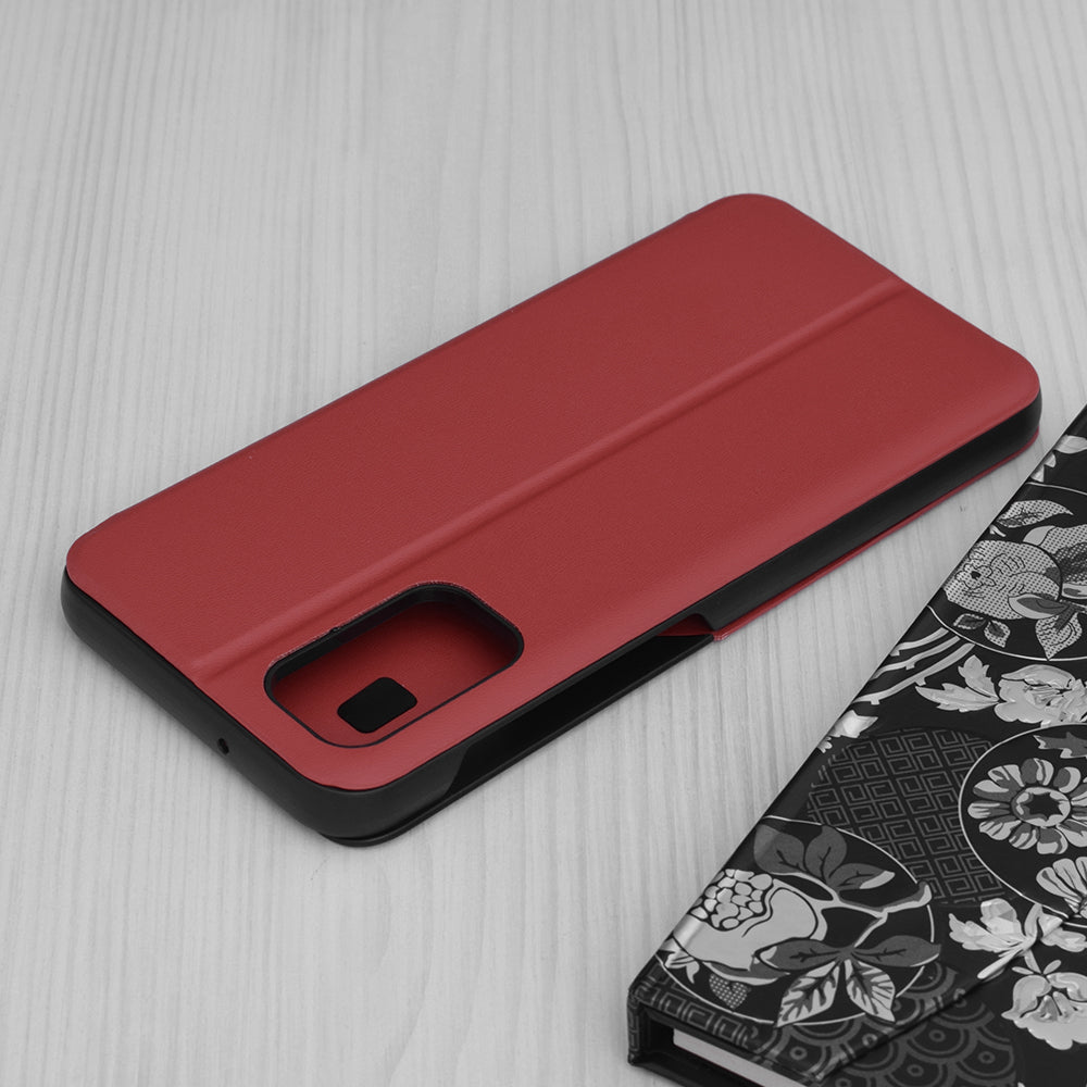 Custodia per Samsung Galaxy A13 A135, Techsuit, eFold, Rossa