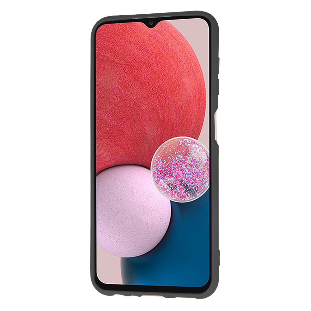 Custodia per Samsung Galaxy A13 A135, Techsuit, SoftFlex, Nera