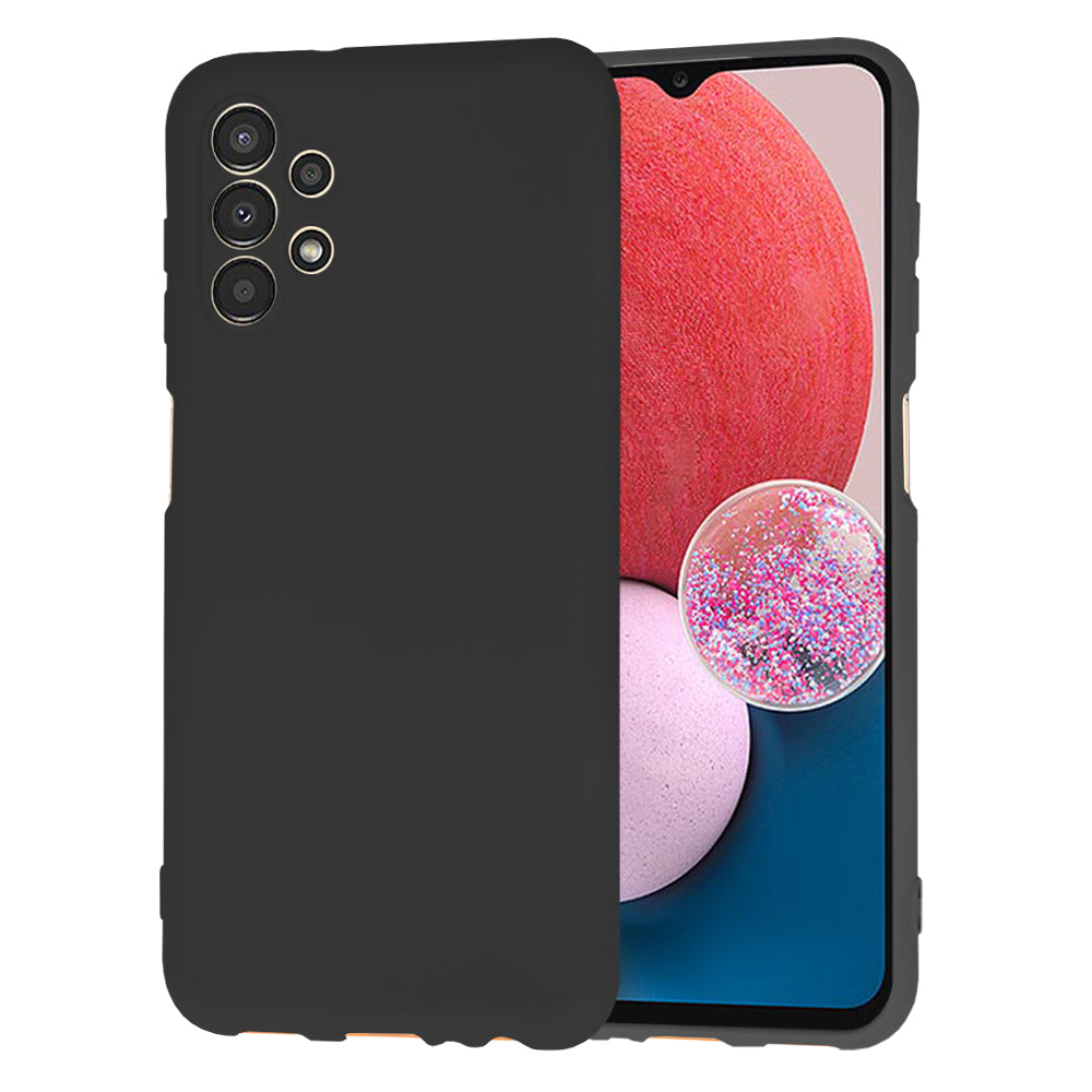 Custodia per Samsung Galaxy A13 A135, Techsuit, SoftFlex, Nera