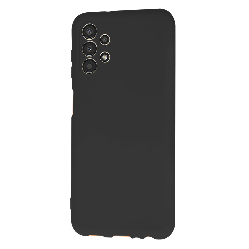 Custodia per Samsung Galaxy A13 A135, Techsuit, SoftFlex, Nera