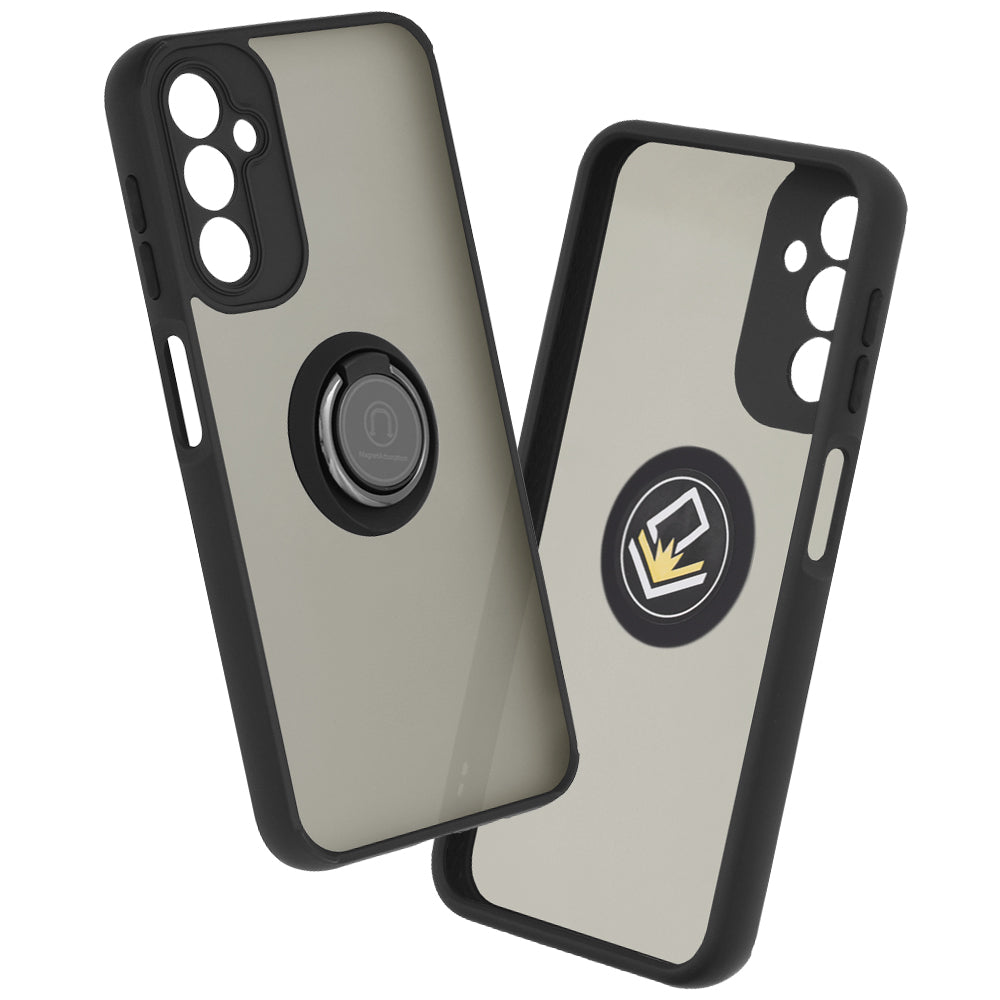Custodia per Samsung Galaxy A14 A145 / A14 5G A146, Techsuit, Glinth, Nera