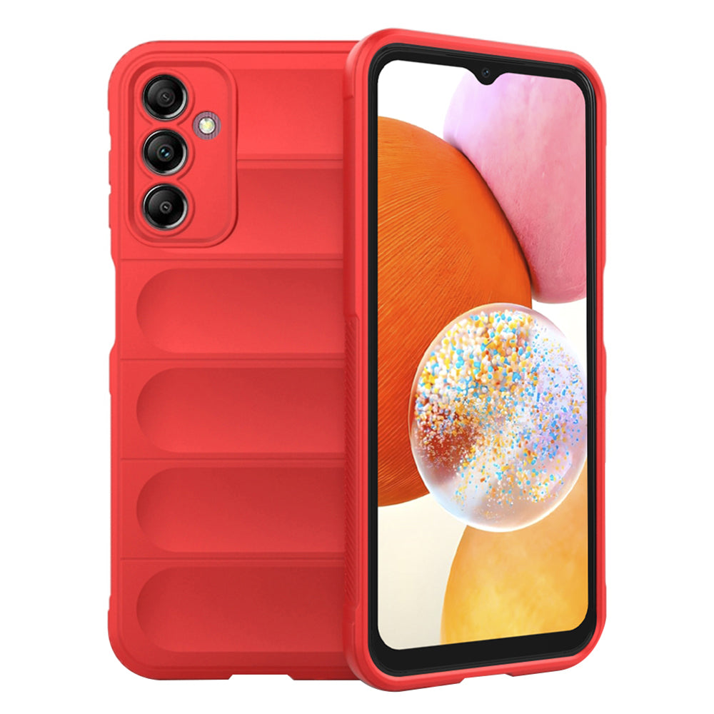 Custodia per Samsung Galaxy A14 A145 / A14 5G A146, Techsuit, Magic Shield, Rossa