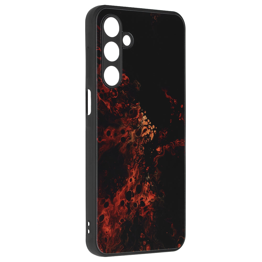 Custodia per Samsung Galaxy A16 5G A166 / A16 4G A165, Techsuit, Glaze, Rossa