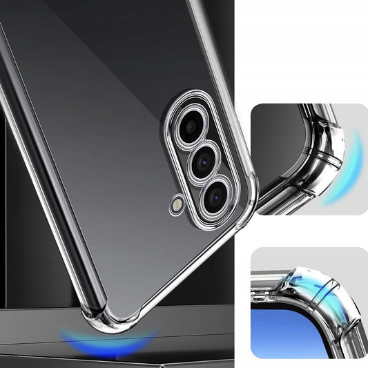 Coque pour Samsung Galaxy A17 5G, Techsuit, Anti-choc Claire, Transparente