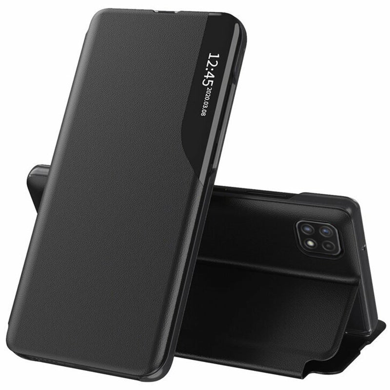 Custodia per Samsung Galaxy A22 5G A226, Techsuit, eFold, Nera
