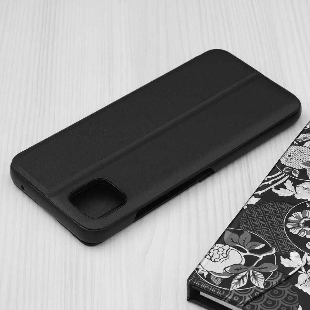 Custodia per Samsung Galaxy A22 5G A226, Techsuit, eFold, Nera