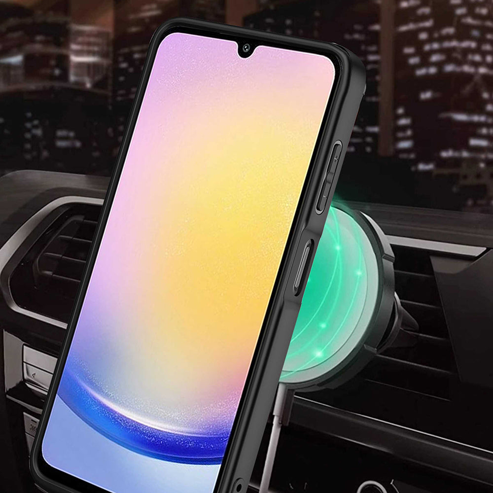 Coque pour Samsung Galaxy A25 A256, Techsuit, RuggedCam, Gris