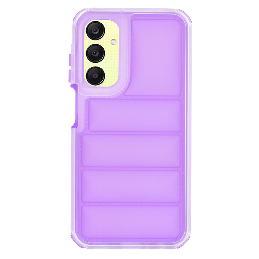 Custodia per Samsung Galaxy A25 A256, Techsuit, Wave Shield, Viola