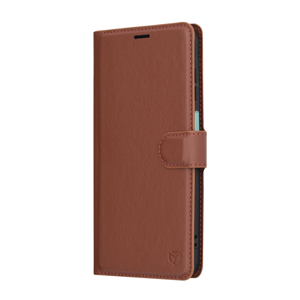 Custodia per Samsung Galaxy A26 A266, Techsuit, Leather Folio, Marrone