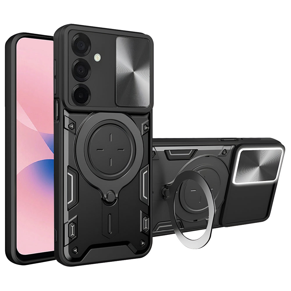 Custodia per Samsung Galaxy A27 5G, Techsuit, CamGuard Pro, Nera