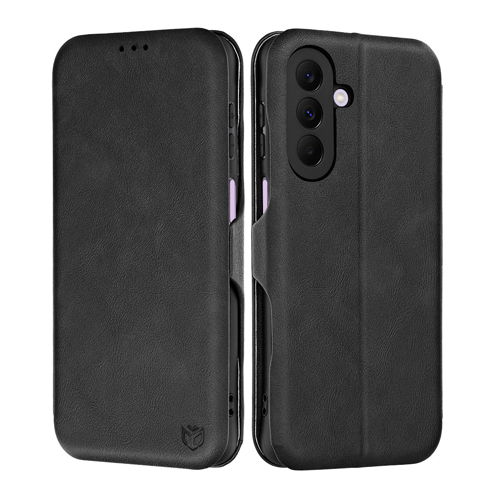 Custodia per Samsung Galaxy A27 5G, Techsuit, Safe Wallet Plus, Nera