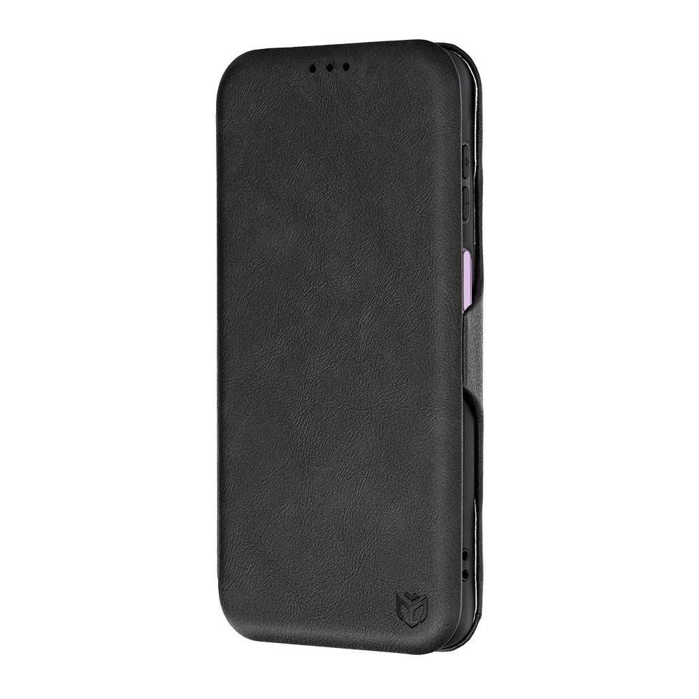 Custodia per Samsung Galaxy A27 5G, Techsuit, Safe Wallet Plus, Nera