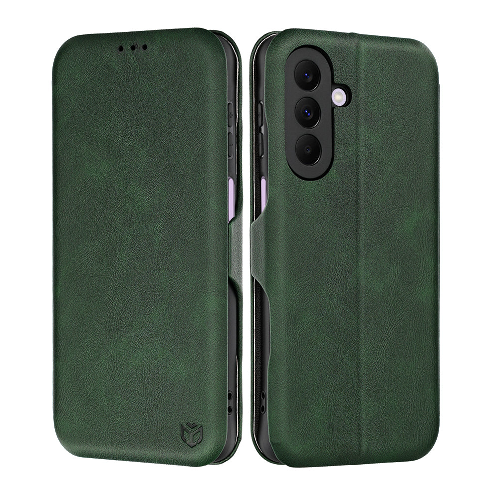 Custodia per Samsung Galaxy A27 5G, Techsuit, Safe Wallet Plus, Verde