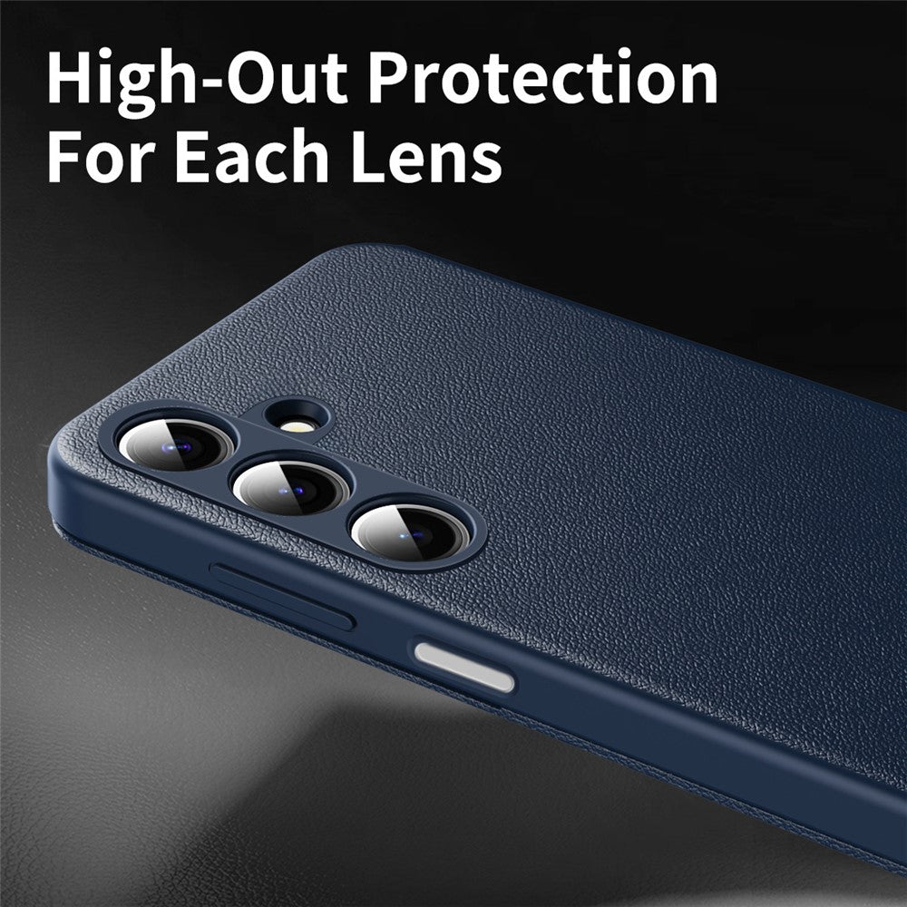 Custodia per Samsung Galaxy A27 5G, Techsuit, SmartView, Blu