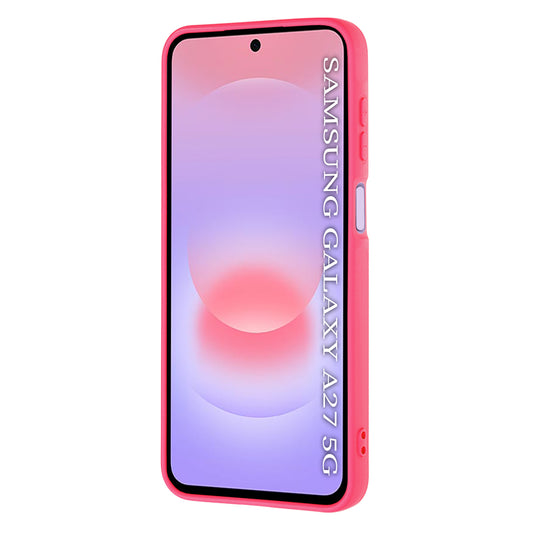 Coque pour Samsung Galaxy A27 5G, Techsuit, SoftFlex, Rose Foncé
