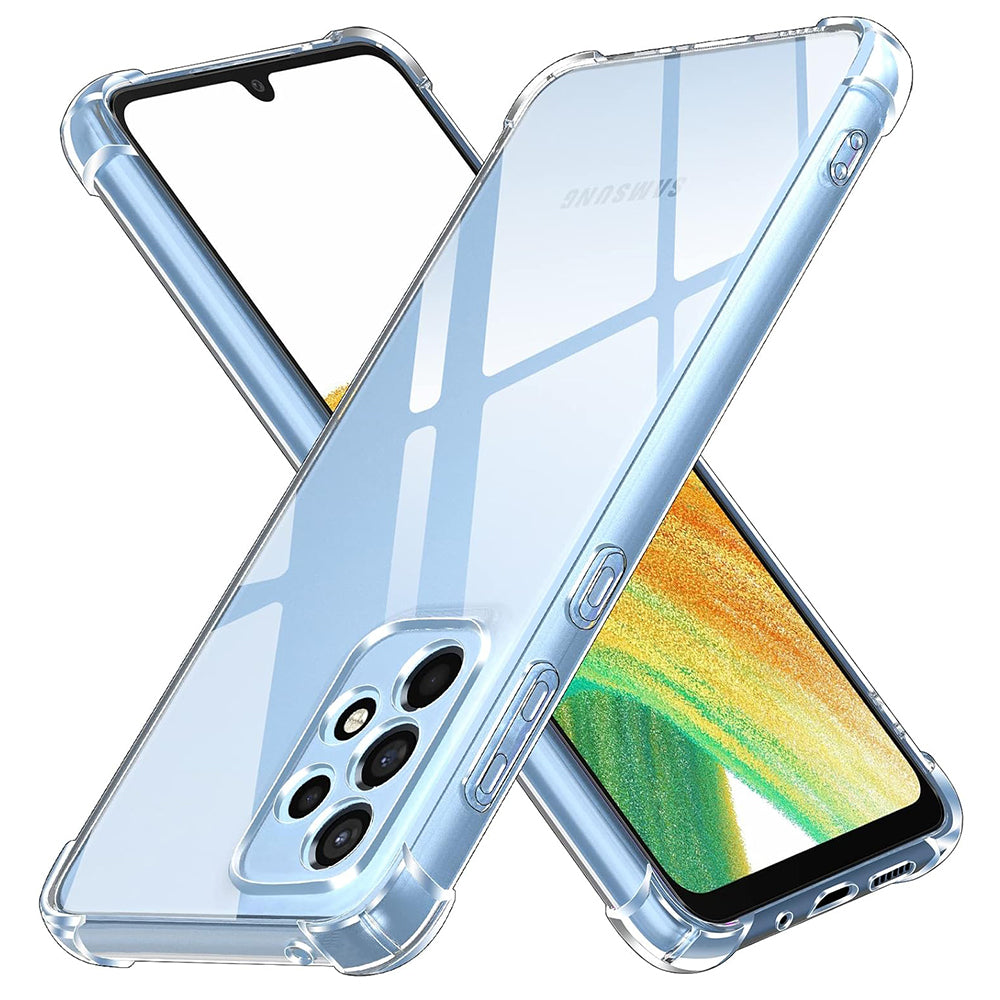 Coque pour Samsung Galaxy A33 5G A336, Techsuit, Antichoc Claire, Transparente