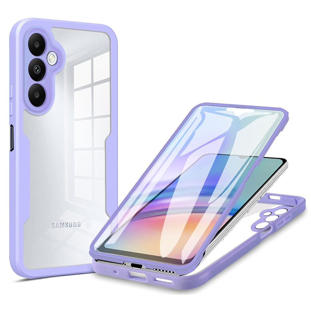 Custodia per Samsung Galaxy A34 A346, Techsuit, ColorVerse 360, Viola