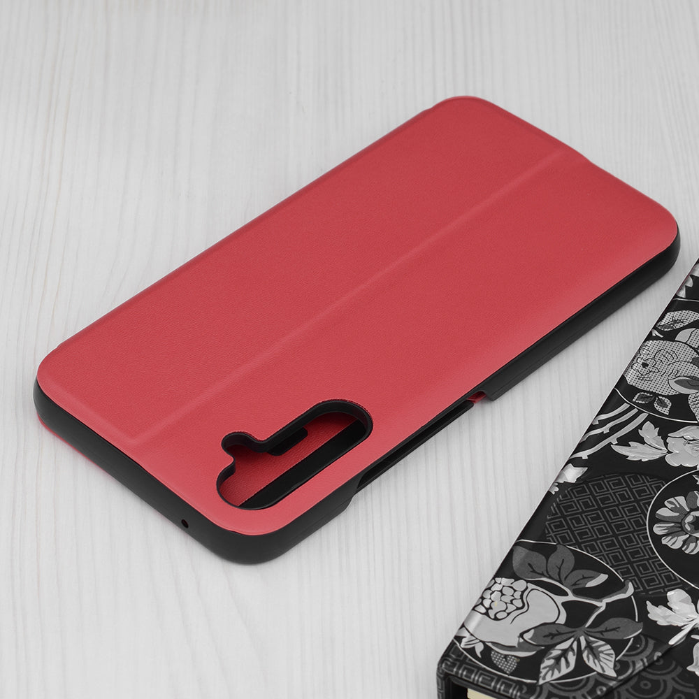 Custodia per Samsung Galaxy A34 A346, Techsuit, eFold, Rossa