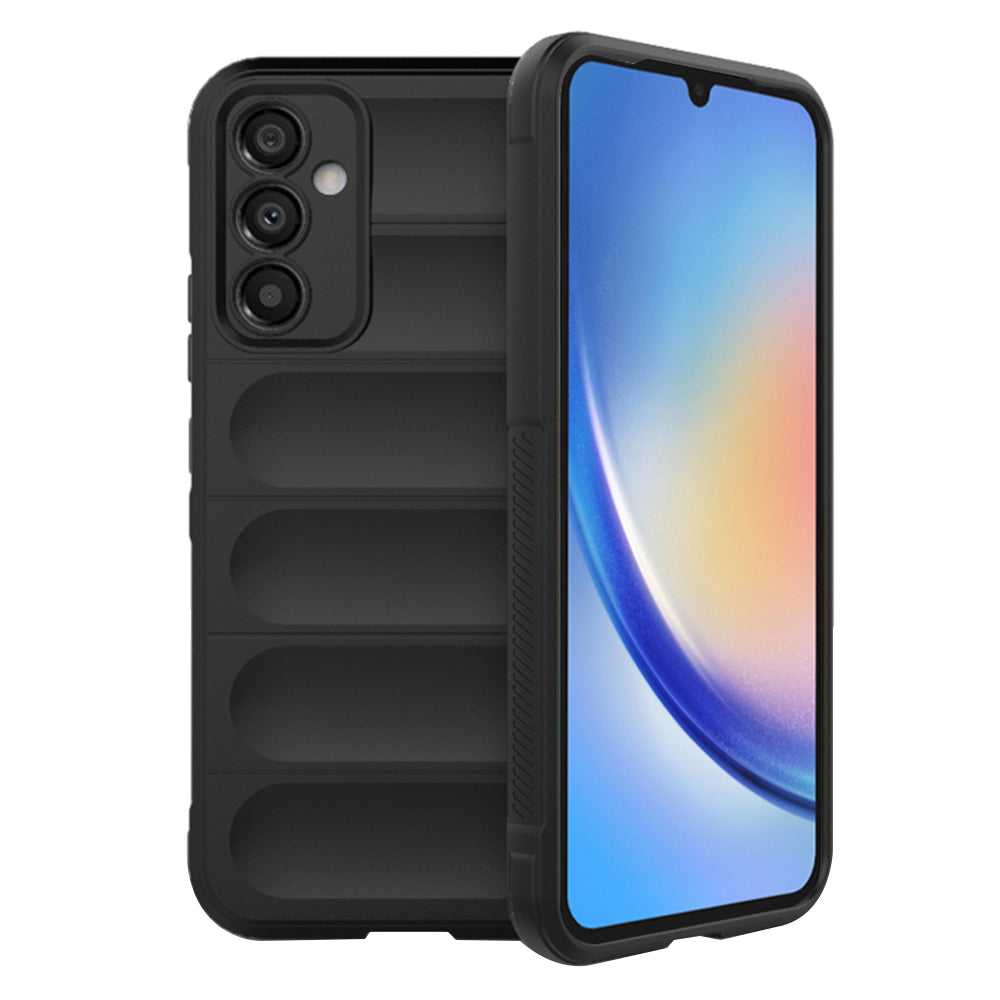 Custodia per Samsung Galaxy A34 A346, Techsuit, Magic Shield, Nera