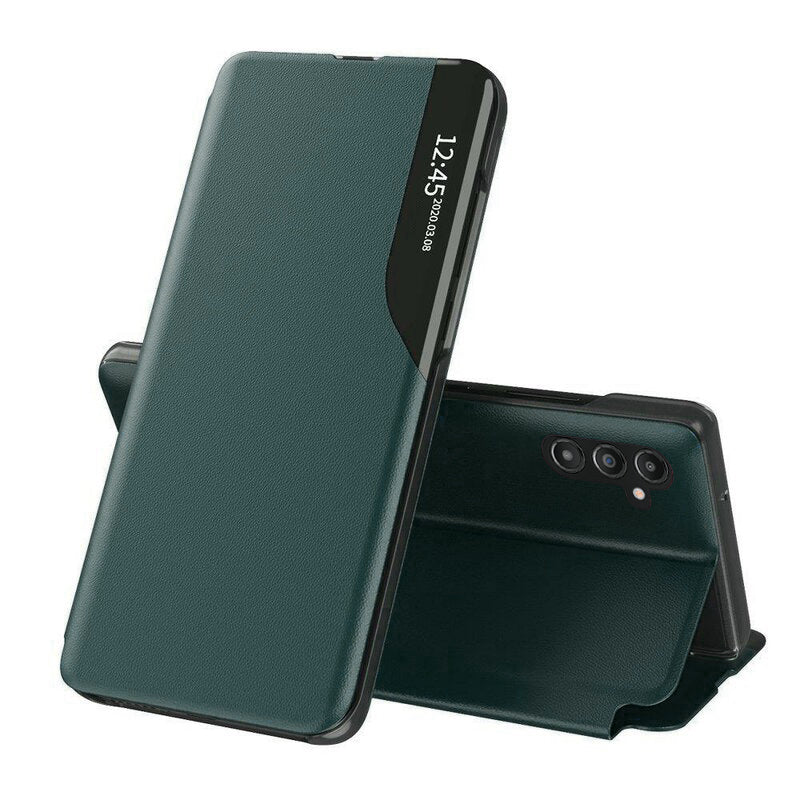 Custodia per Samsung Galaxy A35 5G A356, Techsuit, eFold, Verde