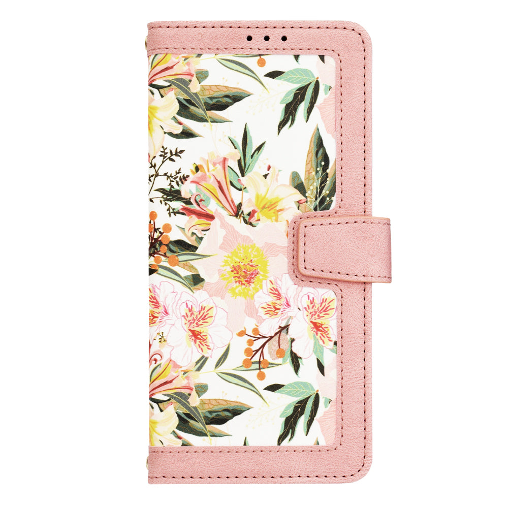 Coque pour Samsung Galaxy A35 5G A356, Techsuit, FlipCraft, Rose