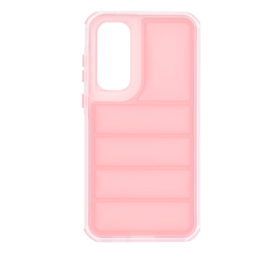 Custodia per Samsung Galaxy A35 5G A356, Techsuit, Wave Shield, Rosa