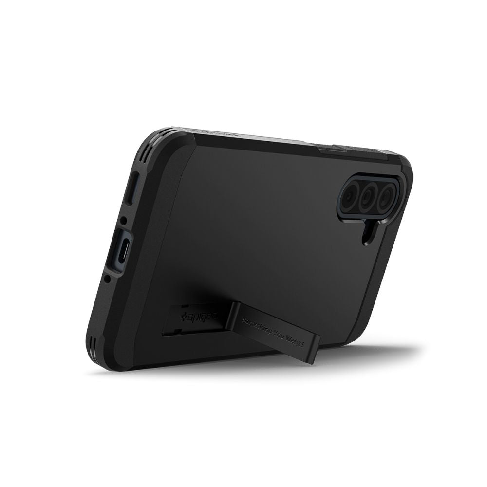 Custodia per Samsung Galaxy A36 A366, Spigen, Tough Armor, Nera ACS09166