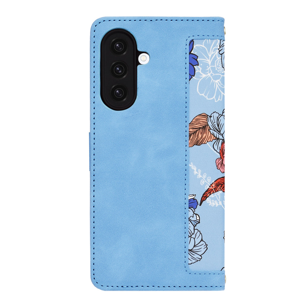 Custodia per Samsung Galaxy A36 A366, Techsuit, FlipCraft, Blu