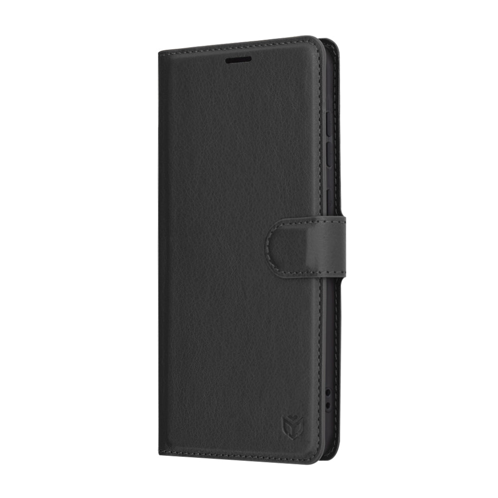 Custodia per Samsung Galaxy A36 A366, Techsuit, Leather Folio, Nera