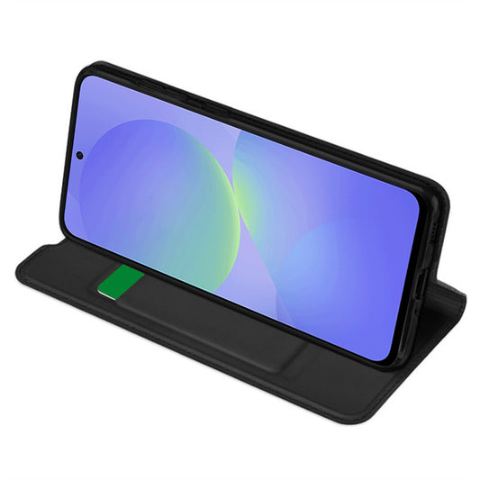 Custodia per Samsung Galaxy A36 A366, Techsuit, Magskin Book, Nera