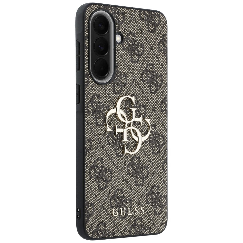 Custodia per Samsung Galaxy A37 5G, Guess, 4G Big Logo, Marrone