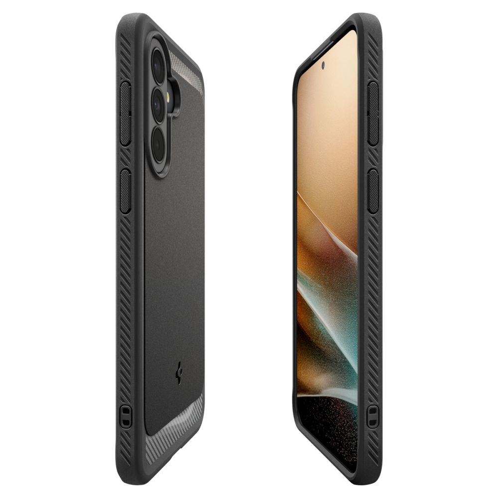 Custodia per Samsung Galaxy A37 5G, Spigen, Rugged Armor, Nera ACS09795