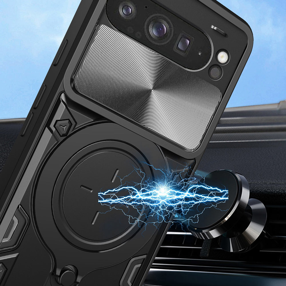 Custodia per Samsung Galaxy A37 5G, Techsuit, CamGuard Pro, Rossa