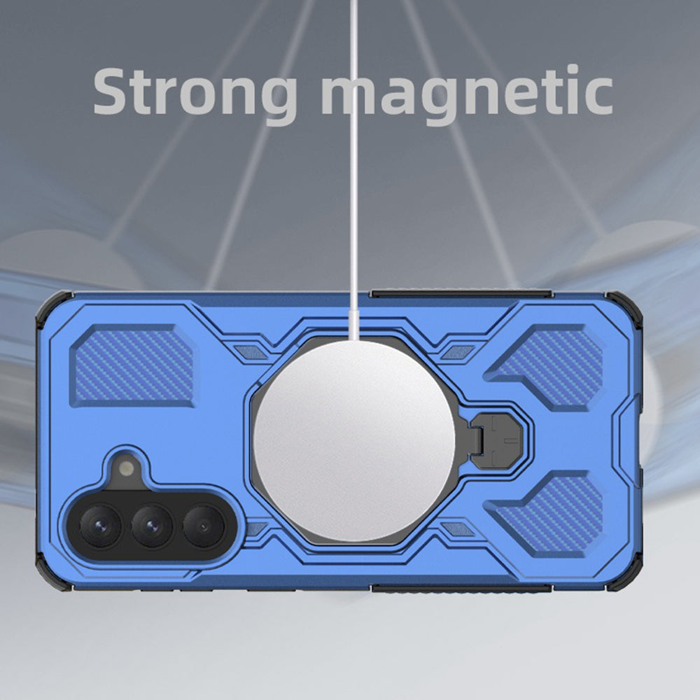 Hülle für Samsung Galaxy A37 5G, Techsuit, Carbon Shield Pro, Weiß