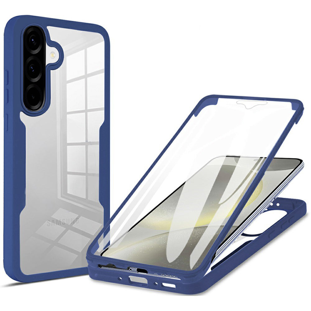 Custodia per Samsung Galaxy A37 5G, Techsuit, ColorVerse 360, Blu