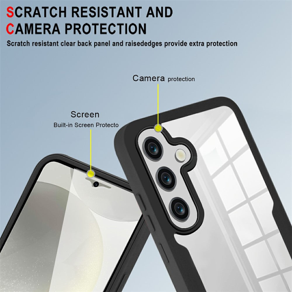 Custodia per Samsung Galaxy A37 5G, Techsuit, ColorVerse 360, Blu
