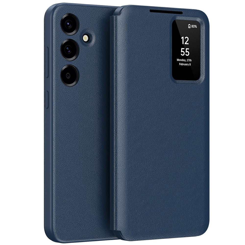 Hülle für Samsung Galaxy A37 5G, Techsuit, SmartView, Blau