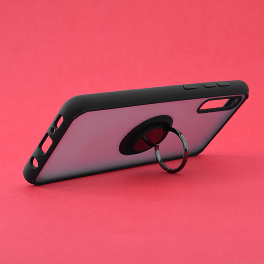 Coque pour Samsung Galaxy A50s A507 / A30s A307 / A50 A505, Techsuit, Glinth, Noire