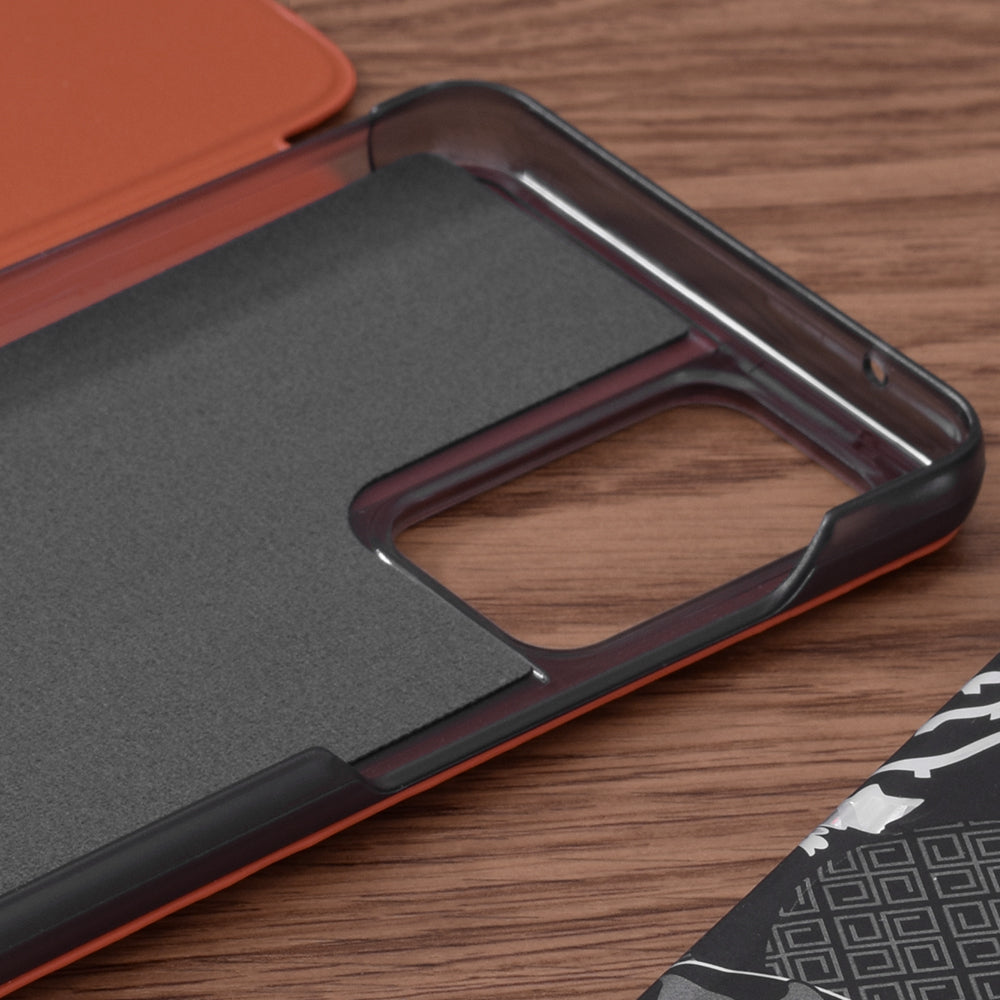 Coque pour Samsung Galaxy A52s 5G A528 / A52 5G A526 / A52 A525, Techsuit, eFold, Orange