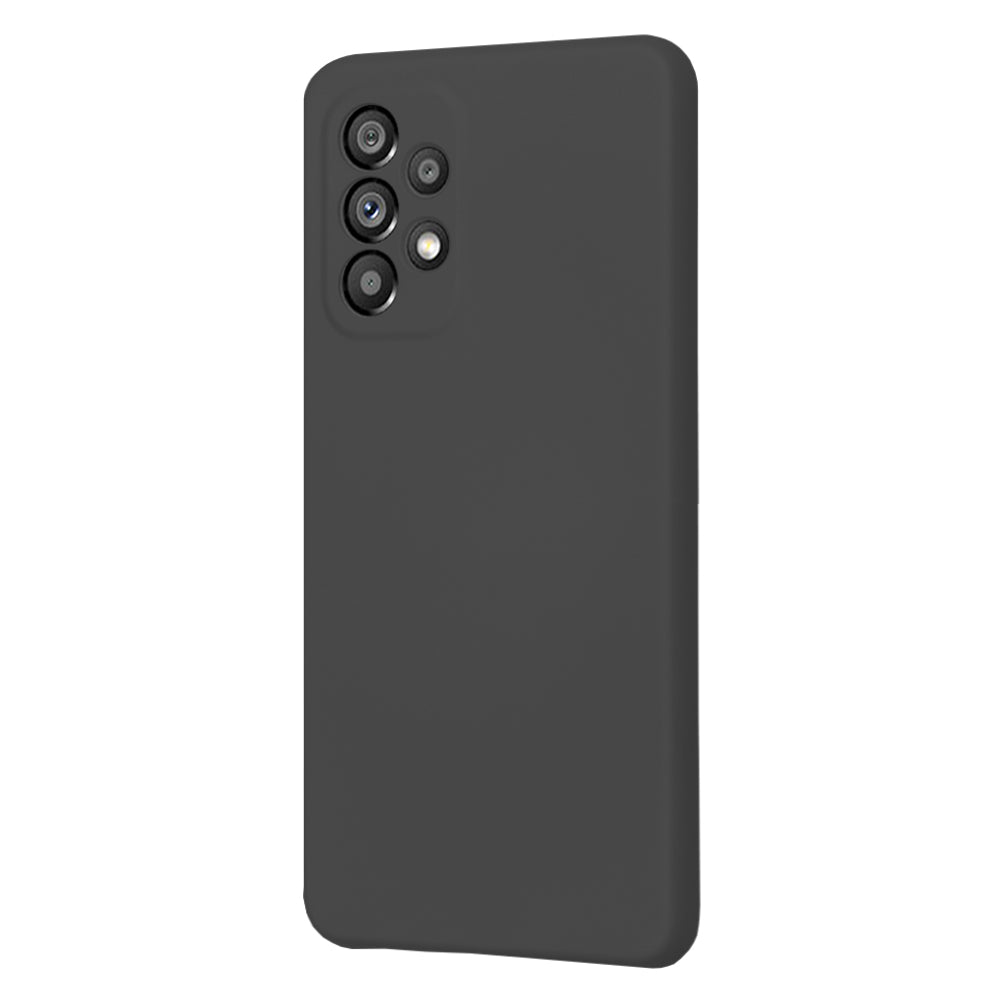 Custodia per Samsung Galaxy A53 5G A536, Techsuit, SoftFlex, Nera